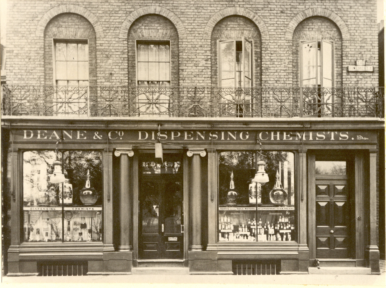 LDRPS:SZ140 Deane and Co Chemists run by Margaret Buchanan, First Vice President of the Association of Women Pharmacists